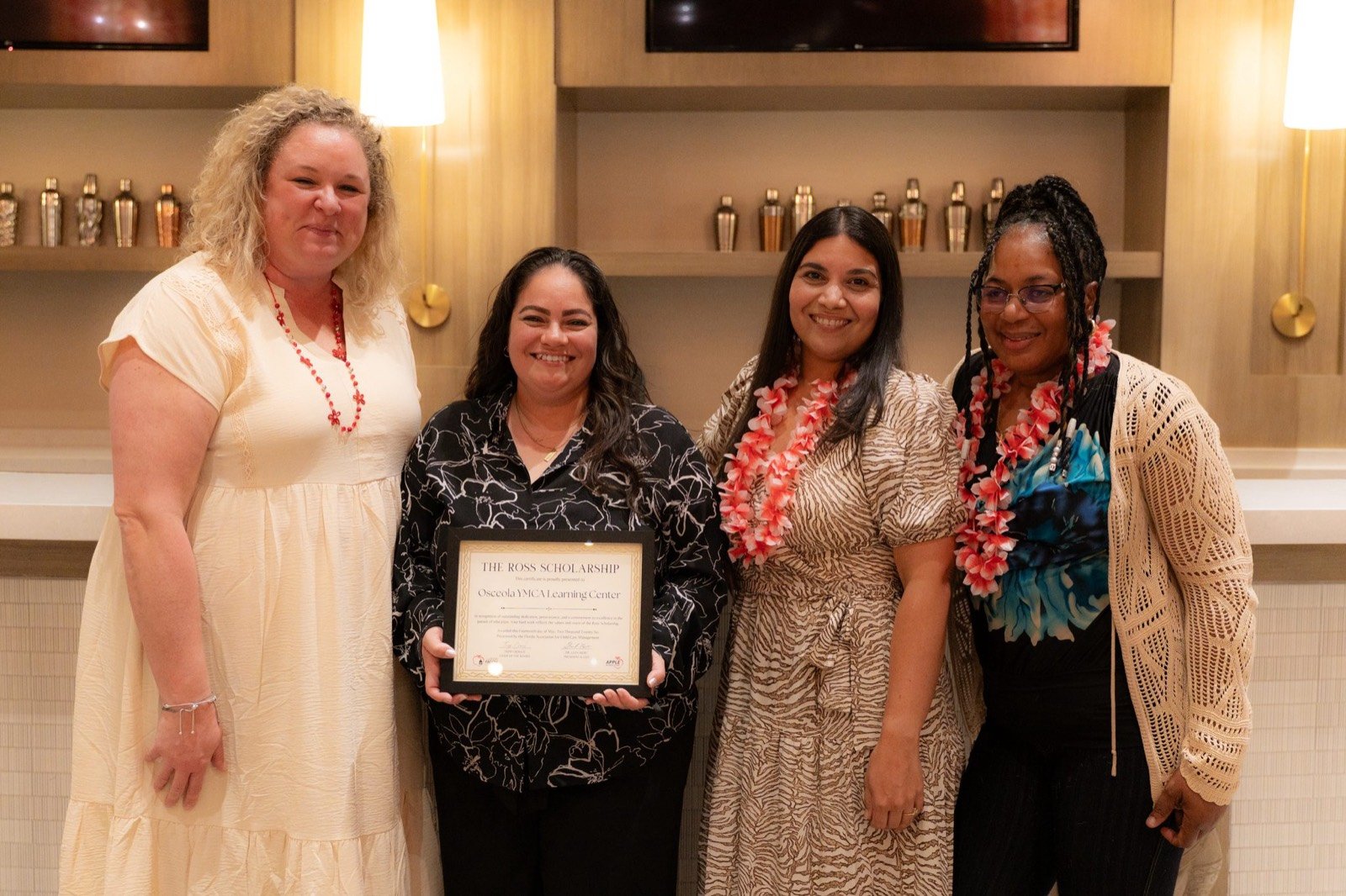 An award group at the conference